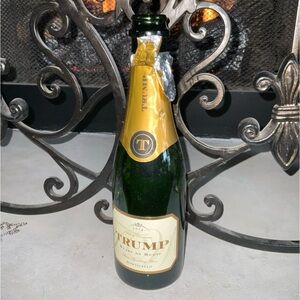 Trump Winery EMPTY Blanc de Blanc Sparkling Champagne  BOTTLE 375 ml